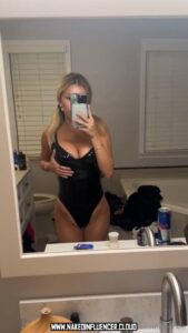 Breckie Hill Caucasian American Influencer Video Cheerleader