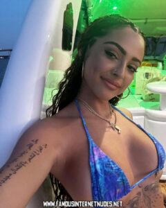Malu Trevejo Female Straight Brown Eyes Sexy Bikini